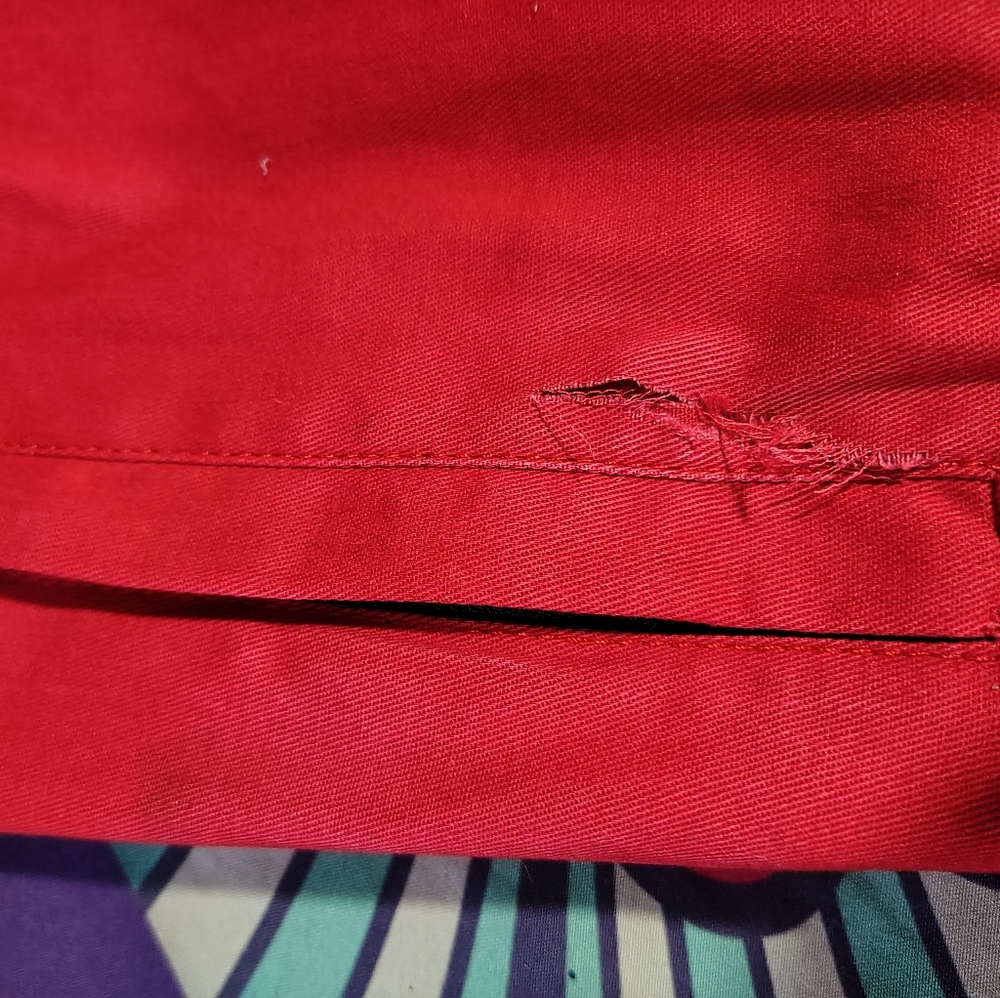 DIAMOND + MICHAEL JACKSON COLLAB -Genuine Red Leather Jacket ( NWOT😲🔥🔥) - Picture 14 of 14